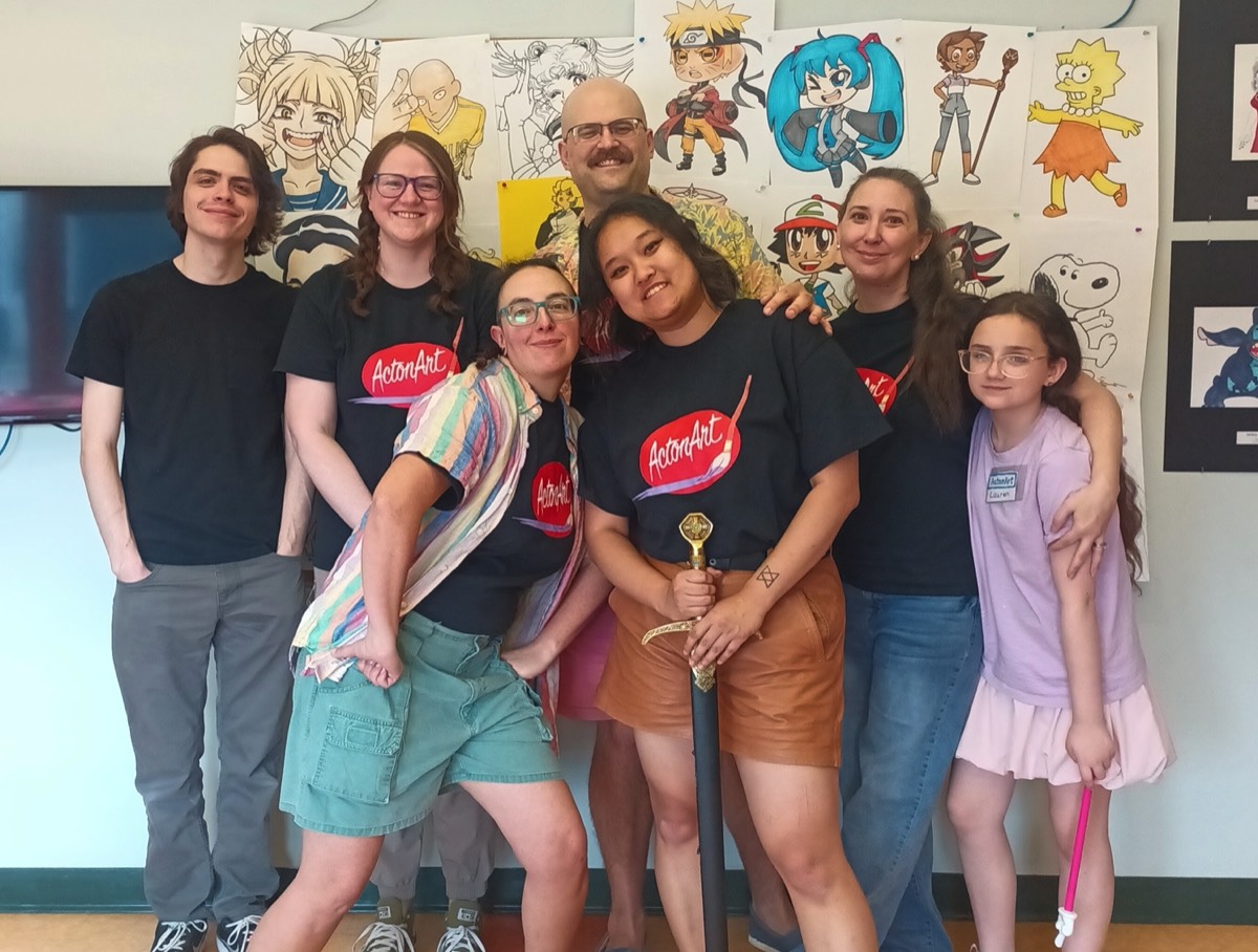 Tim, Chloe, jackie, Chris, Jessica, Julie and Lauren