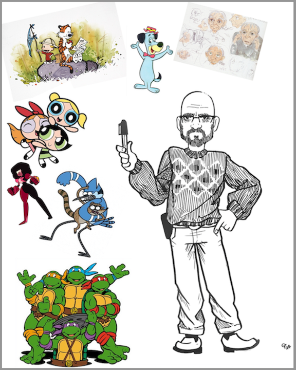 CARTOONING  2 DRAWING