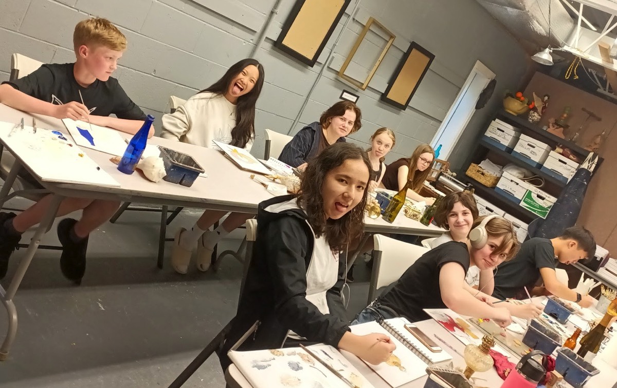 Teens Painting class