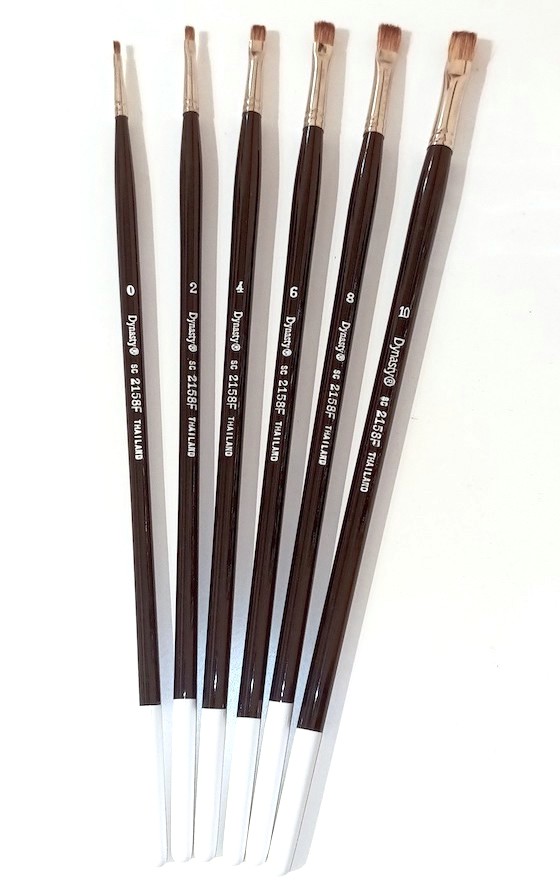 Dynasty Sable Flat or Round Brush 